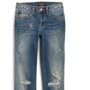 Judy Blue Adelene Girlfriend Distressed Jeans